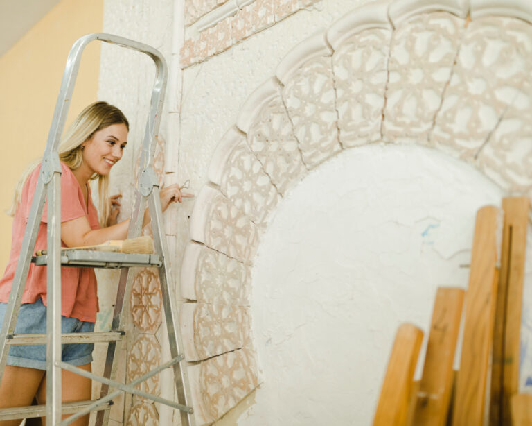 Madison WI Victorian home with restored historic paint colors and preserved architectural details